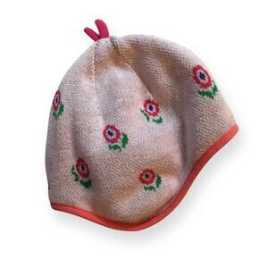 Patagonia floral reversible beanie